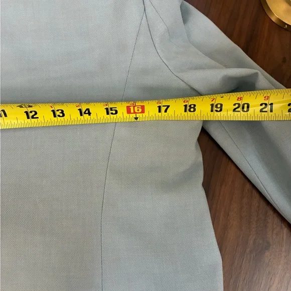 House of Harlow 1960 Gold Button Blue Blazer - Picture 13 of 13